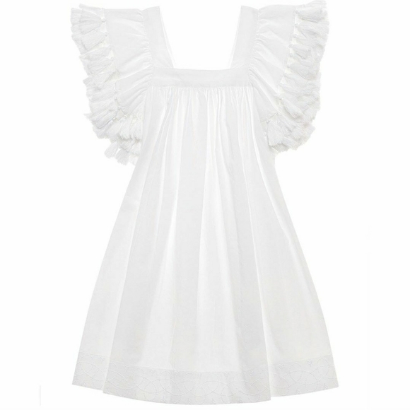 White Tassels Dress - Picture 1 of 1